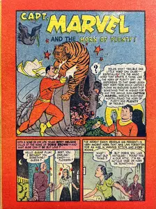 Captain Marvel and the Horn of Plenty Fawcett 1946 c2c Mark Bowen