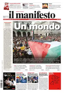 il Manifesto - 23 Settembre 2025