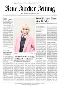 Neue Zurcher Zeitung International - 12 August 2025