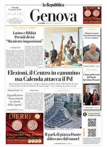 la Repubblica Genova - 17 Gennaio 2025