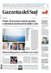 Gazzetta del Sud Cosenza - 31 Ottobre 2025