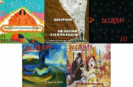 Delirium - Discography [5 Studio Albums] (1971-2015)