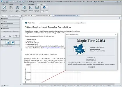 Maplesoft Maple Flow 2025.1.1