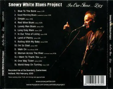 The Snowy White Blues Project - In Our Time... Live (2010)