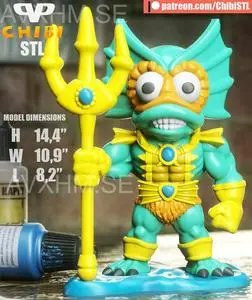 Mer-Man Chibi