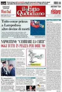 Il Fatto Quotidiano (12-10-13)