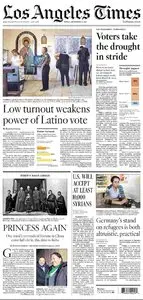 Los Angeles Times September 11, 2015