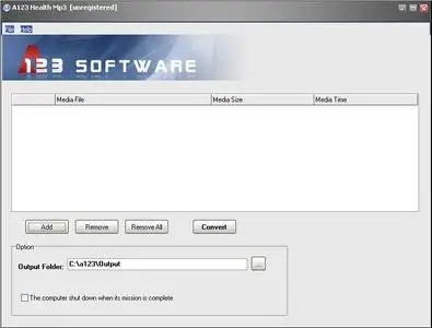 A123 Health Mp3 3.6