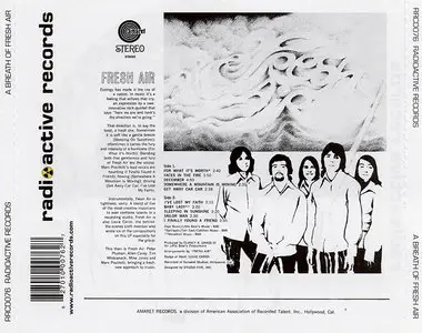 Fresh Air - A Breath Of Fresh Air (1970) [Reissue 2004] Re-up