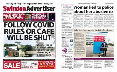Swindon Advertiser – January 19, 2021