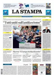 La Stampa Aosta - 26 Aprile 2024