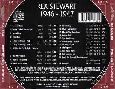 Rex Stewart - 1946-1947 (1998) {The Classics Chronological Series}