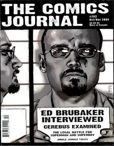 Comics Journal 263 2004-10 Ed Brubaker W