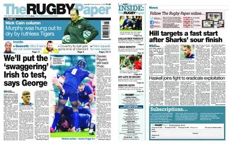 The Rugby Paper – November 15, 2020