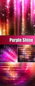 Stock Photo - Purple Sparkling Backgrounds