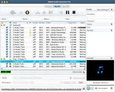 Xilisoft Audio Converter Pro 6.5.3 build 20170415 Multilingual Mac OS X