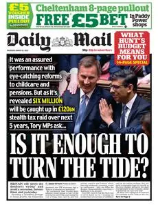 Daily Mail - 16 March 2023