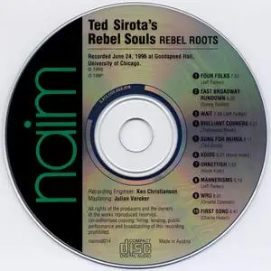 Ted Sirota's Rebel Souls - Rebel Roots (1996) {Naim Audio naimcd014}