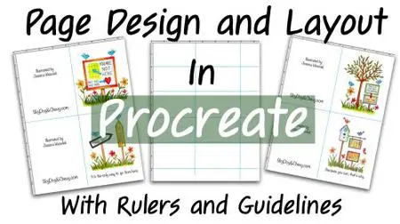 Page Layout and Design in Procreate with Rulers and Guidelines