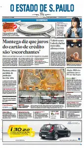 Jornal O Estado de São Paulo - 16 de setembro de 2012 - Domingo