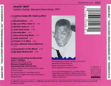 Howlin' Wolf - Cadillac Daddy - Memphis Recordings 1952 (1989)