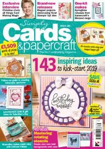 Simply Cards & Papercraft - Issue 186 - December 2018