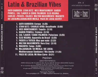 Various Artists - Latin & Brazilian Vibes (1996) [ReUpload]