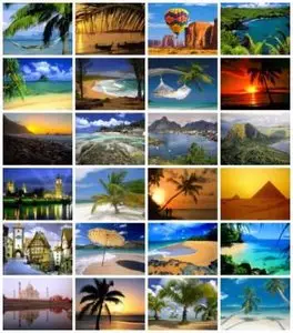 Webshots - Virtual Vacation - High Quality & Wide Screen