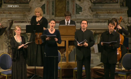 La Petite Bande  - Bach: Cantatas BWV 67, 85 and 12, Le Festival de Musique Baroque de Lyon 2009 [TVRip 576i]
