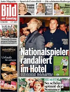Bild am Sonntag, 25. Mai 2014