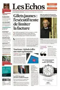 Les Echos du Mercredi 12 Décembre 2018