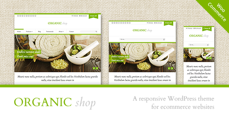 ThemeForest - Organic Shop v2.5.4 - Responsive WooCommerce Theme