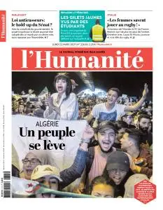 L'Humanite du Lundi 11 Mars 2019