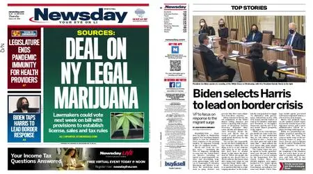 Newsday – March 25, 2021