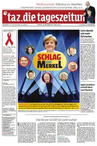 Tageszeitung TAZ vom 25 September 2012