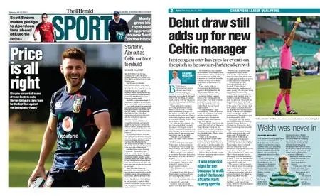 The Herald Sport (Scotland) – July 22, 2021