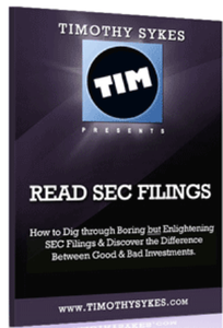 Timothy Sykes – Read SEC Filings