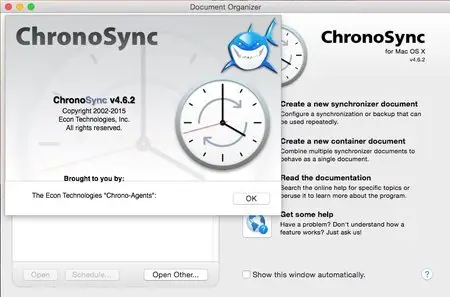 ChronoSync 4.6.2 Multilangual Mac OS X