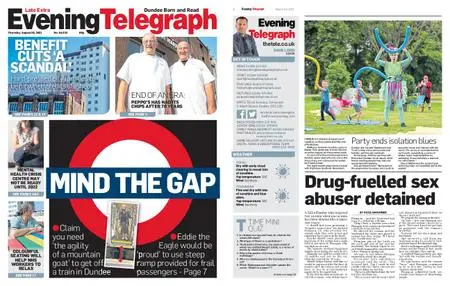 Evening Telegraph Late Edition – August 26, 2021