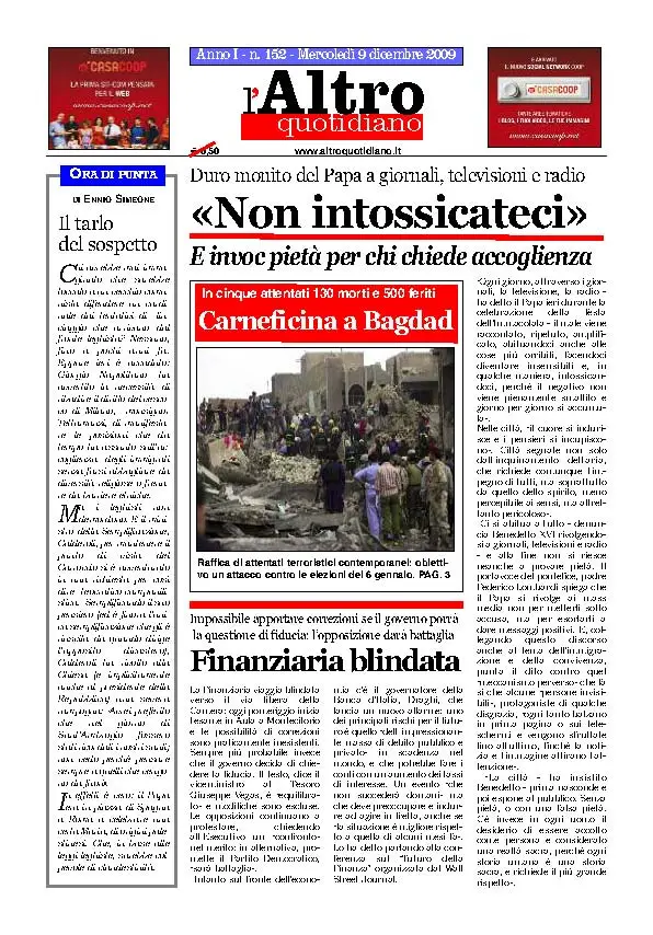 Altro Quotidiano 09.12.2009