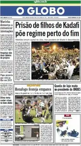 Jornal O Globo - 22 de agosto de 2011