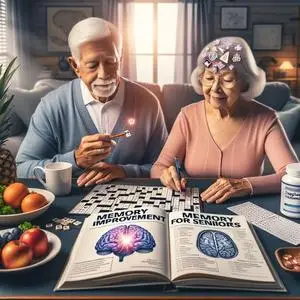 Memory Improvement for Seniors - Activity Book for Seniors - Improve your Memory in just 30 Days - Supplements
