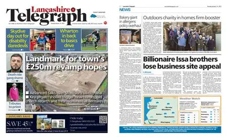 Lancashire Telegraph (Blackburn, Darwen, Hyndburn, Ribble Valley) – January 24, 2023