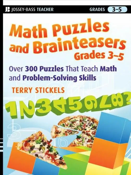 Math Puzzles and Brainteasers, Grades 3-5: Over 300 ...