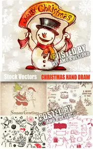 Christmas hand draw - Stock Vectors