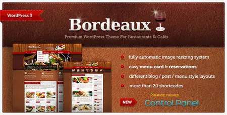 ThemeForest Bordeaux - Premium Restaurant Wordpress Theme