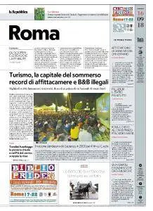 la Repubblica Roma - 16 Settembre 2018