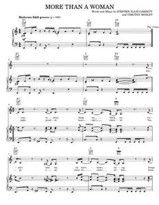 More than a woman - Aaliyah (Piano-Vocal-Guitar)