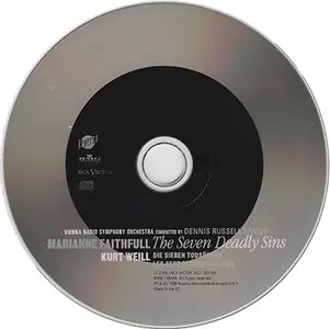 Kurt Weill - Marianne Faithfull - The Seven Deadly Sins (1998, RCA Victor # 74321 601192) [RE-UP]