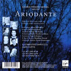 Alan Curtis, Il Complesso Barocco - Handel: Ariodante (2011)